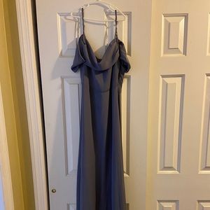 2017 Lulu’s Off the shoulder prom dress